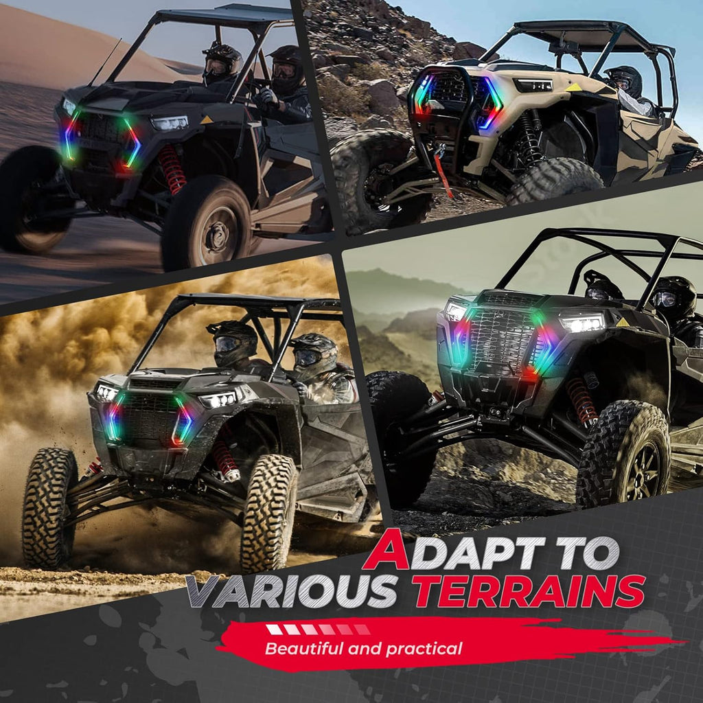 Heavy Duty Scratch Resistant 3-IN-1 Folding Flip Windshield D80110