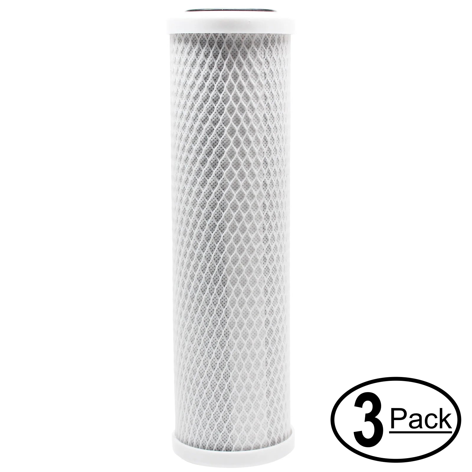 3-Pack 10 inch Activated Carbon Block Filter K7231