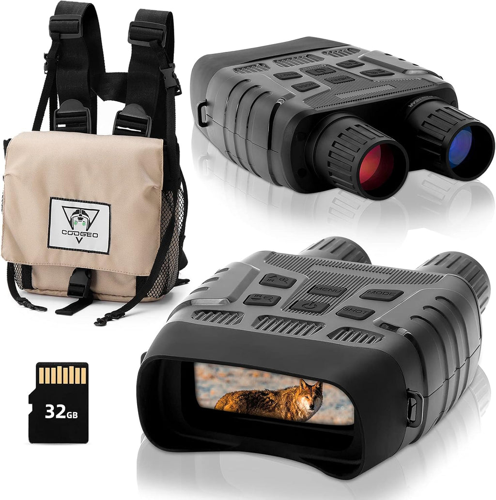 Night Vision Infrared Goggles with 32GB Card M560
