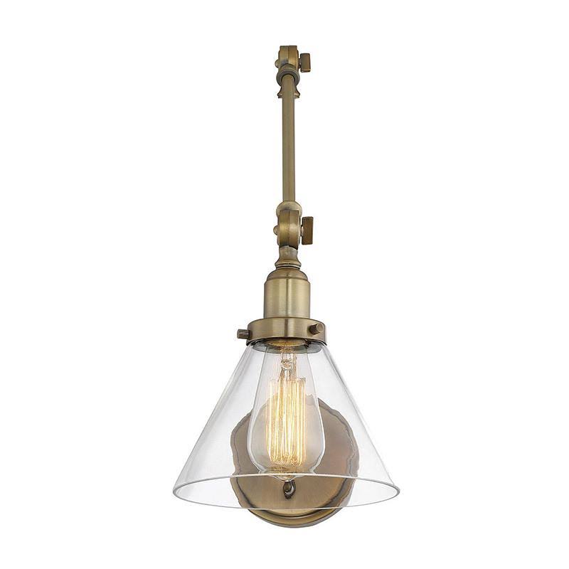Satin Nickel Adjustable Sconce Q973820