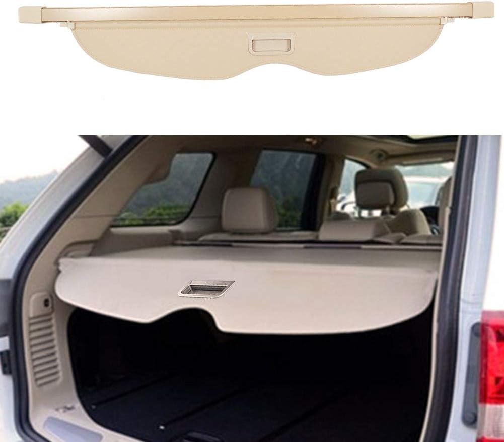 Beige Rear Trunk Shade Cover for Jeep Grand Cherokee 2011-2021 G5920