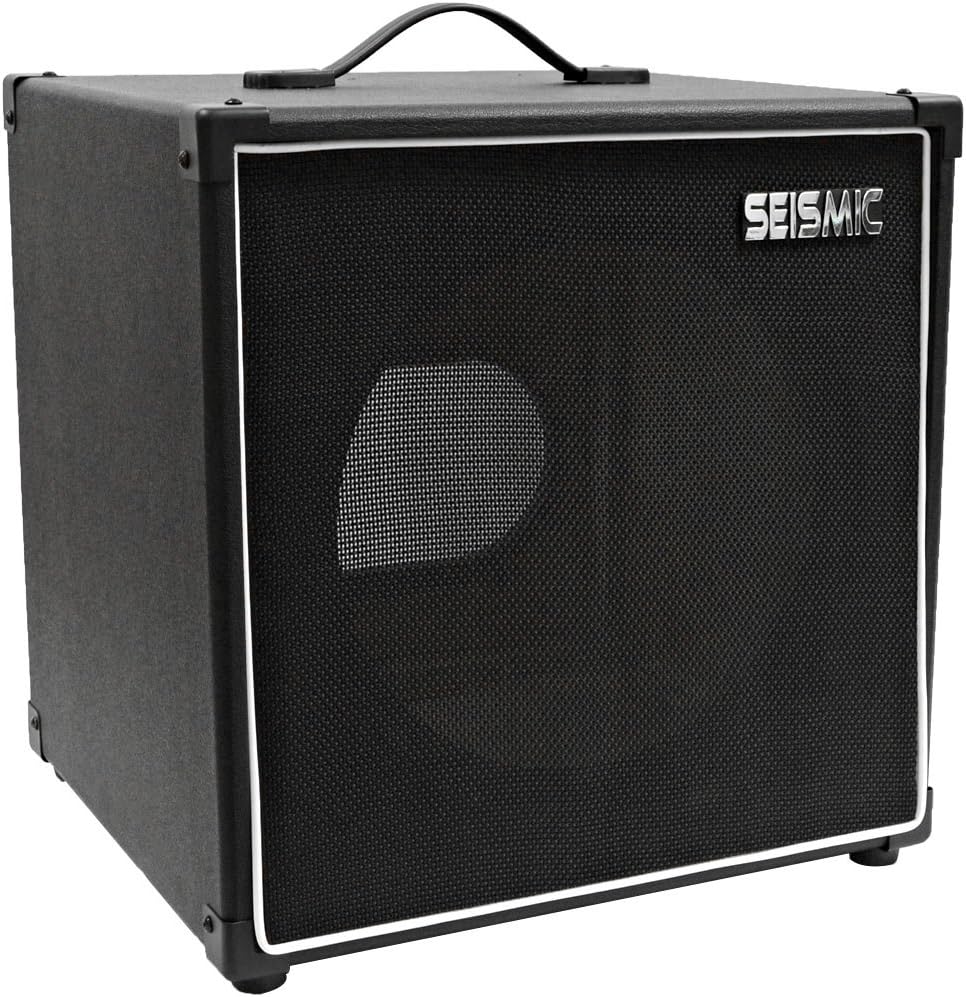 1x12 Empty Guitar Speaker Cabinet - 7 Ply Birch - Orange Tolex, Black Removable Cloth Grill S569616