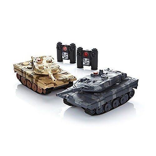 Large Battling Tanks 2 Pack Remote Control Assault Tanks K32580