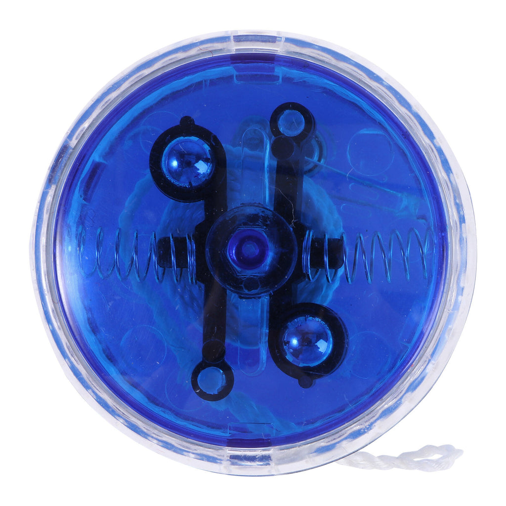 Blue LED Luminous Yoyo with String A7254