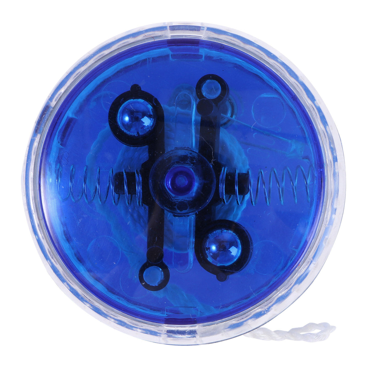 Blue LED Luminous Yoyo with String A7254