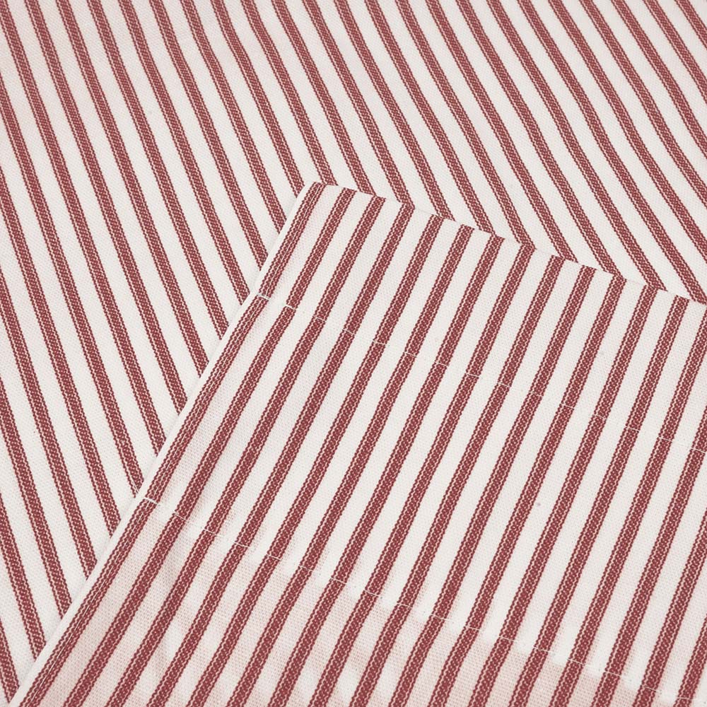 Brick Ticking Stripe Curtain 56" x 36" C69326