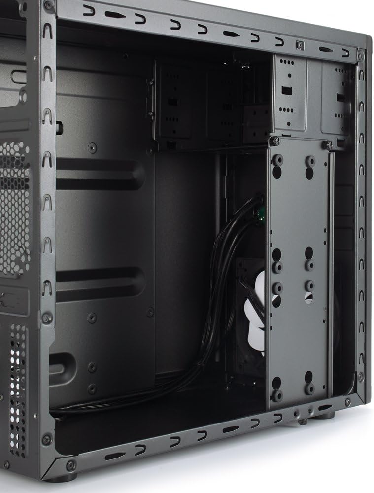 Black Micro ATX Case Q9817