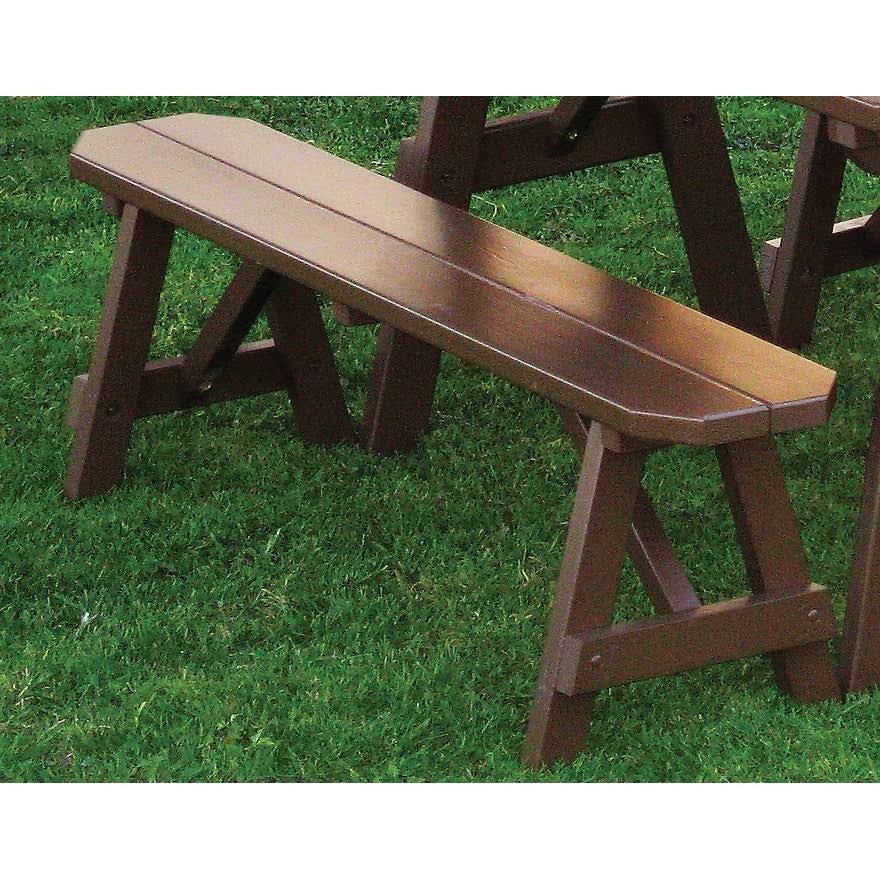 Caribbean Blue Traditional Bench S31415