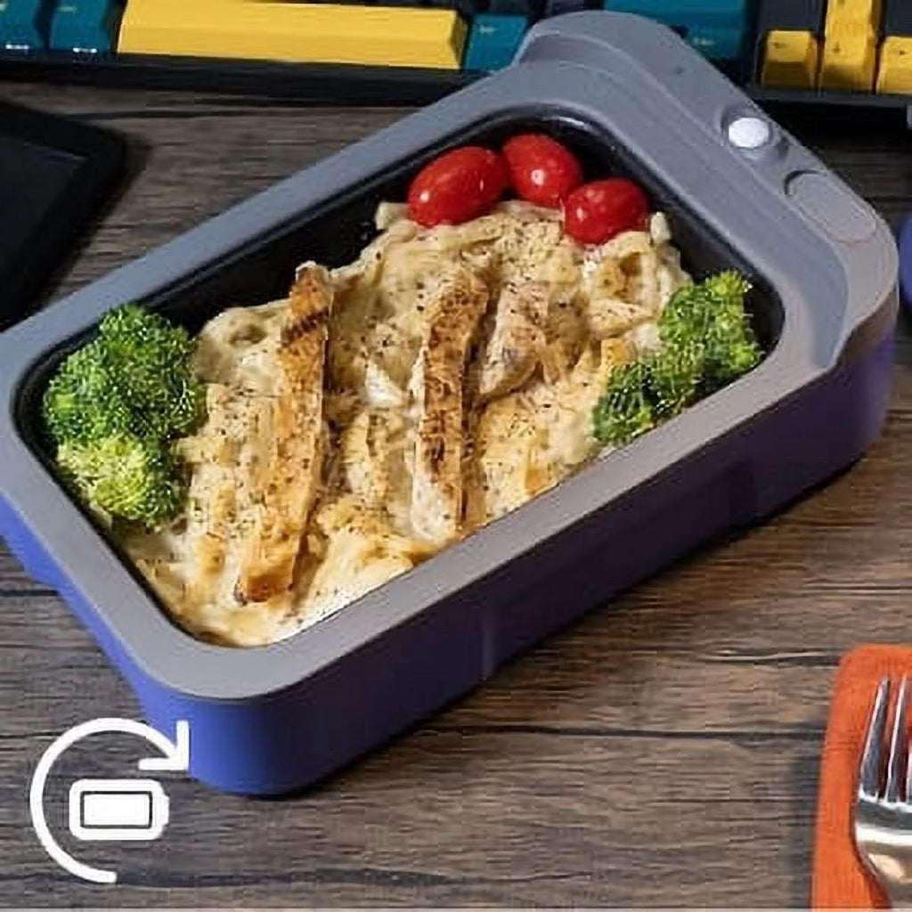 Self Heated Reusable Lunch Box and Food Warmer D573