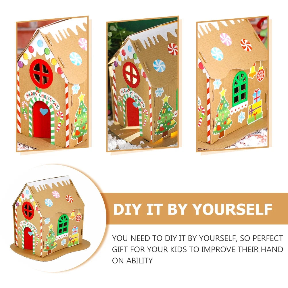 Christmas Cookie Lighted Gingerbread Dining Table Centerpieces DIY Puzzle A41897