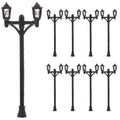 Mini Street Light Lamp Decor Models 10 Pcs E6728
