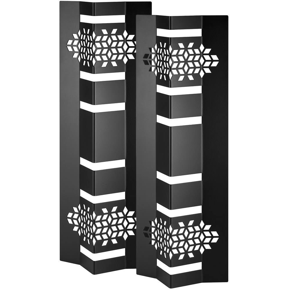 Black Matte Multi-Level Riser, 2/Set N2614