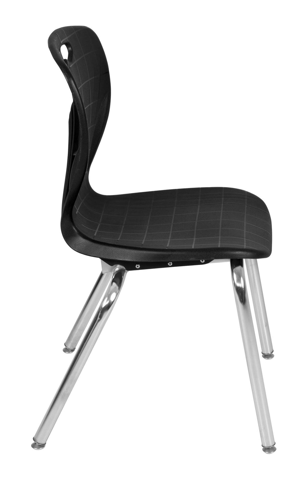 Height Adjustable Classroom Table with 2 Stack Chairs H642589