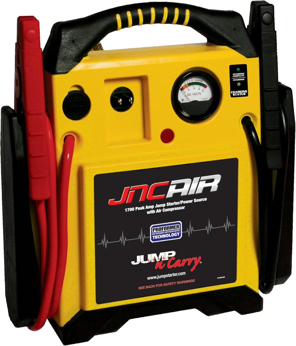 1100 Peak Amp Jump Starter with Air Compressor O706