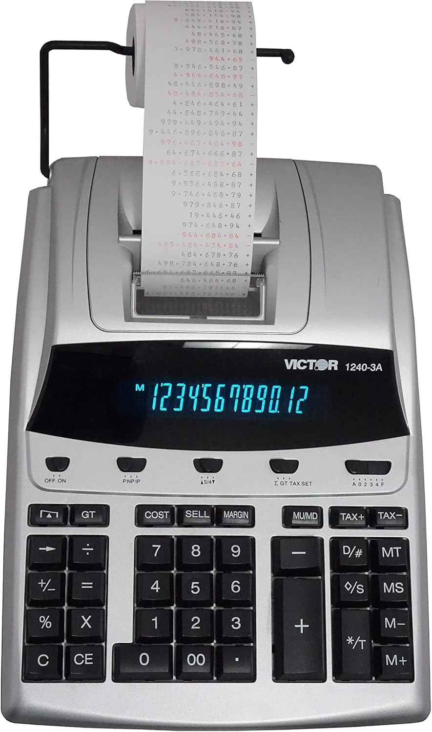 12 Digit Heavy Duty Commercial Printing Calculator T375649