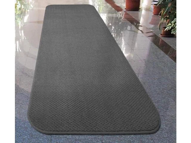 Skid-Resistant Carpet Runner - Gray T379