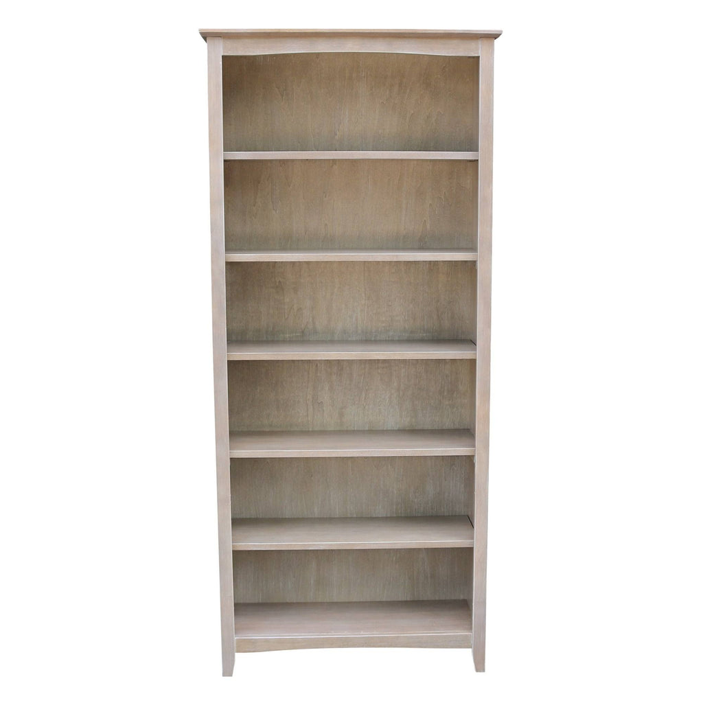 White Shaker Bookcase Y105