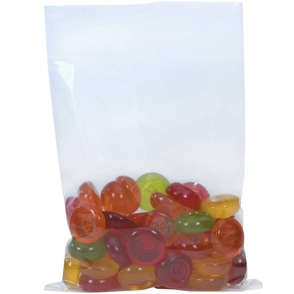 Clear 1.5 Mil Poly Bags 1000/Case Y580179