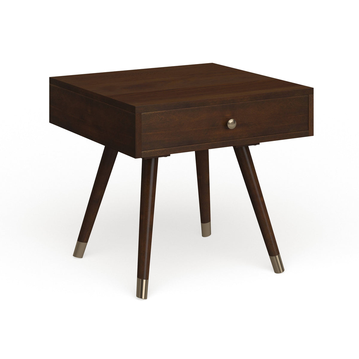 Brown Cap End Table Z40477