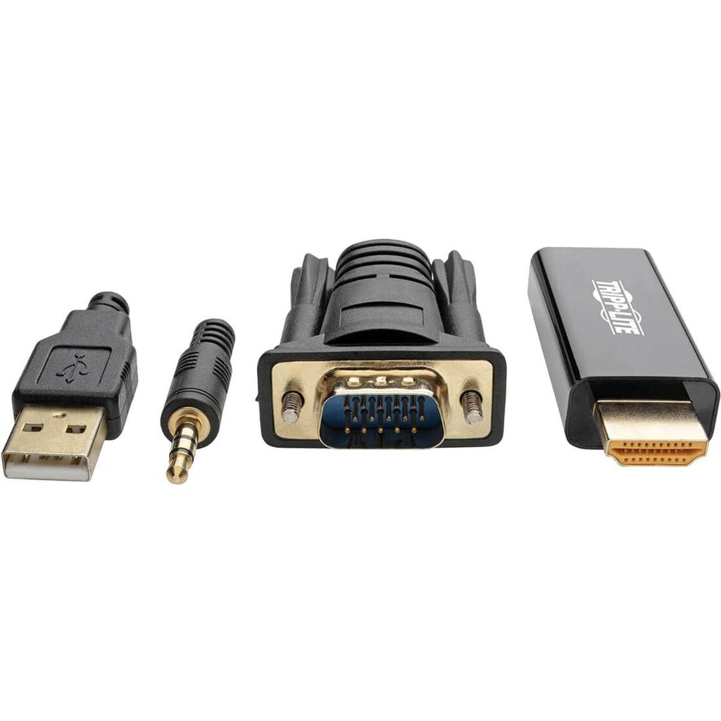 Black 6 ft VGA to HDMI Adapter Cable S62477