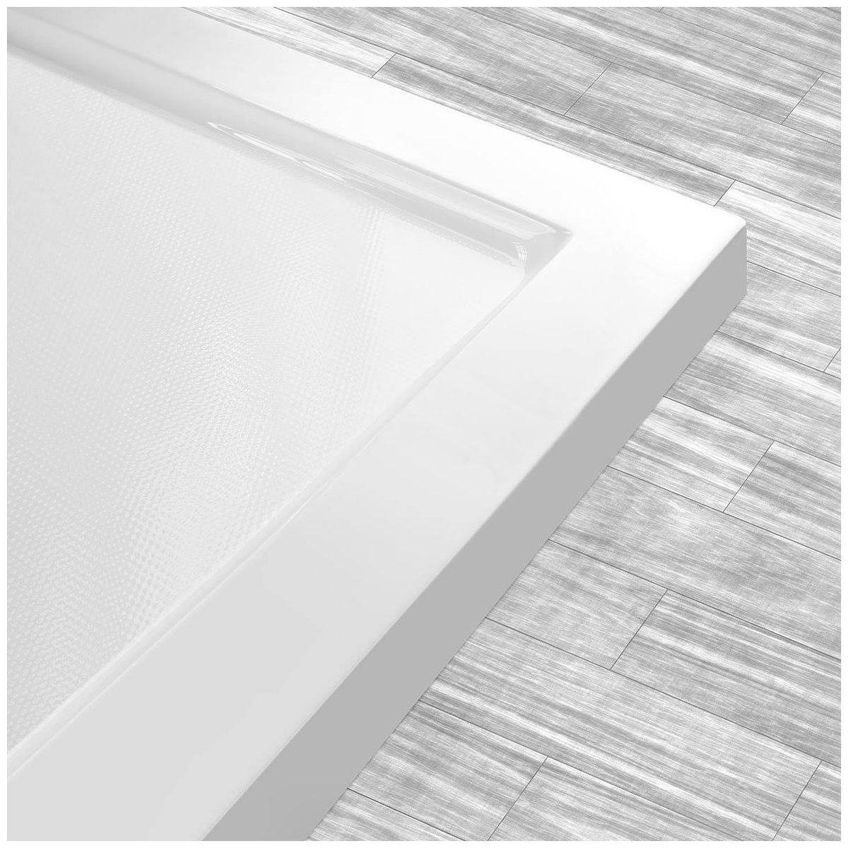 60 x 30 Right Double Threshold Shower Pan Base Wall Corner Left Drain O328128