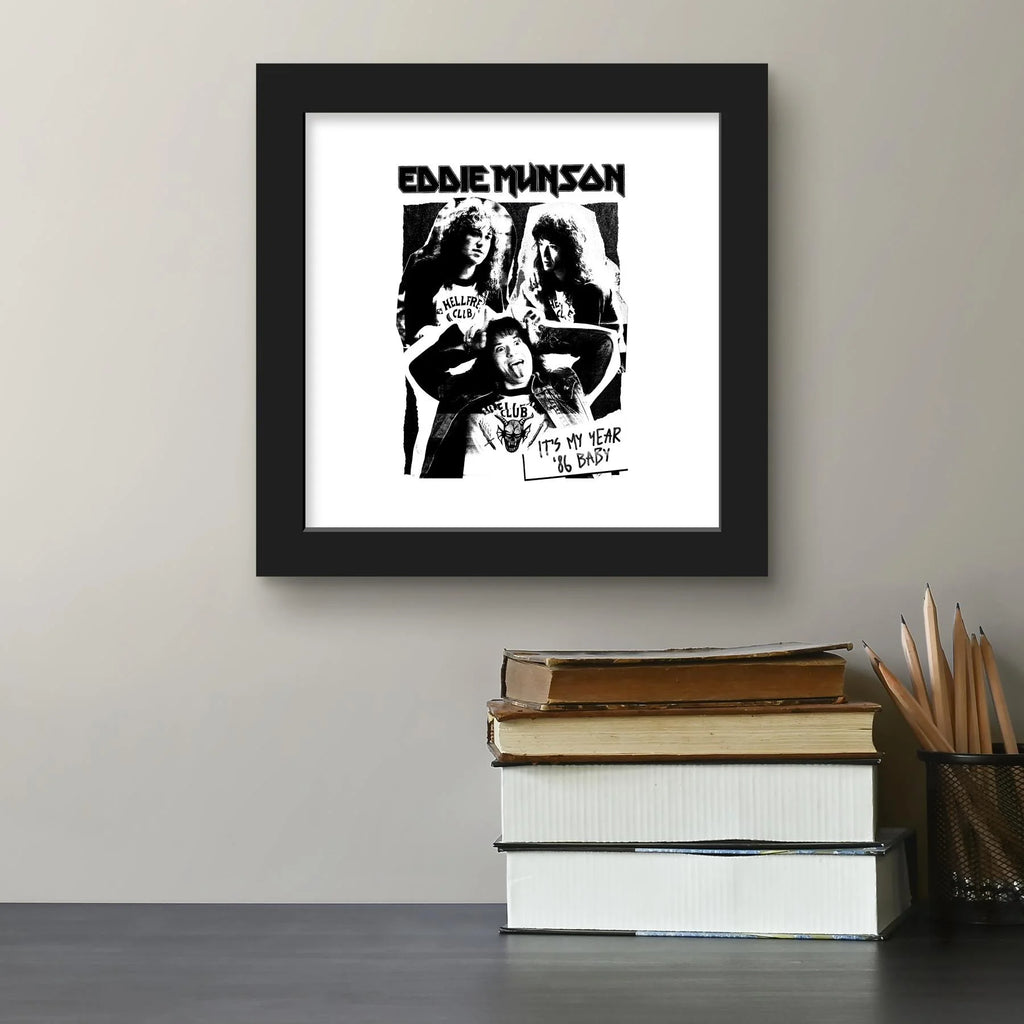 Black Framed Wall Art, 12" x 12" H404255
