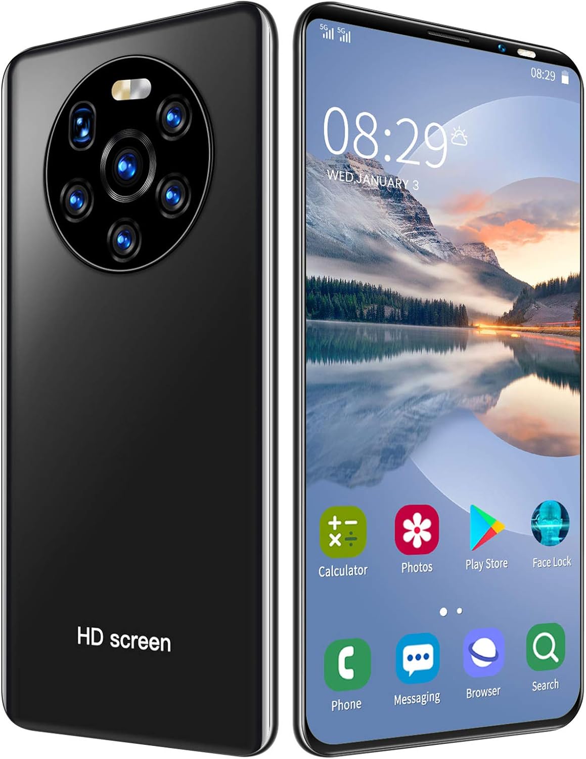 Gold 5.45in Unlocked Smartphone J213944