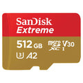 512GB Extreme microSDXC UHS-I Memory Card with Adapter Q11813