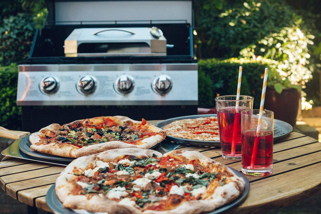 Universal Stainless Steel Pizza Oven Kit Set of 4 M210