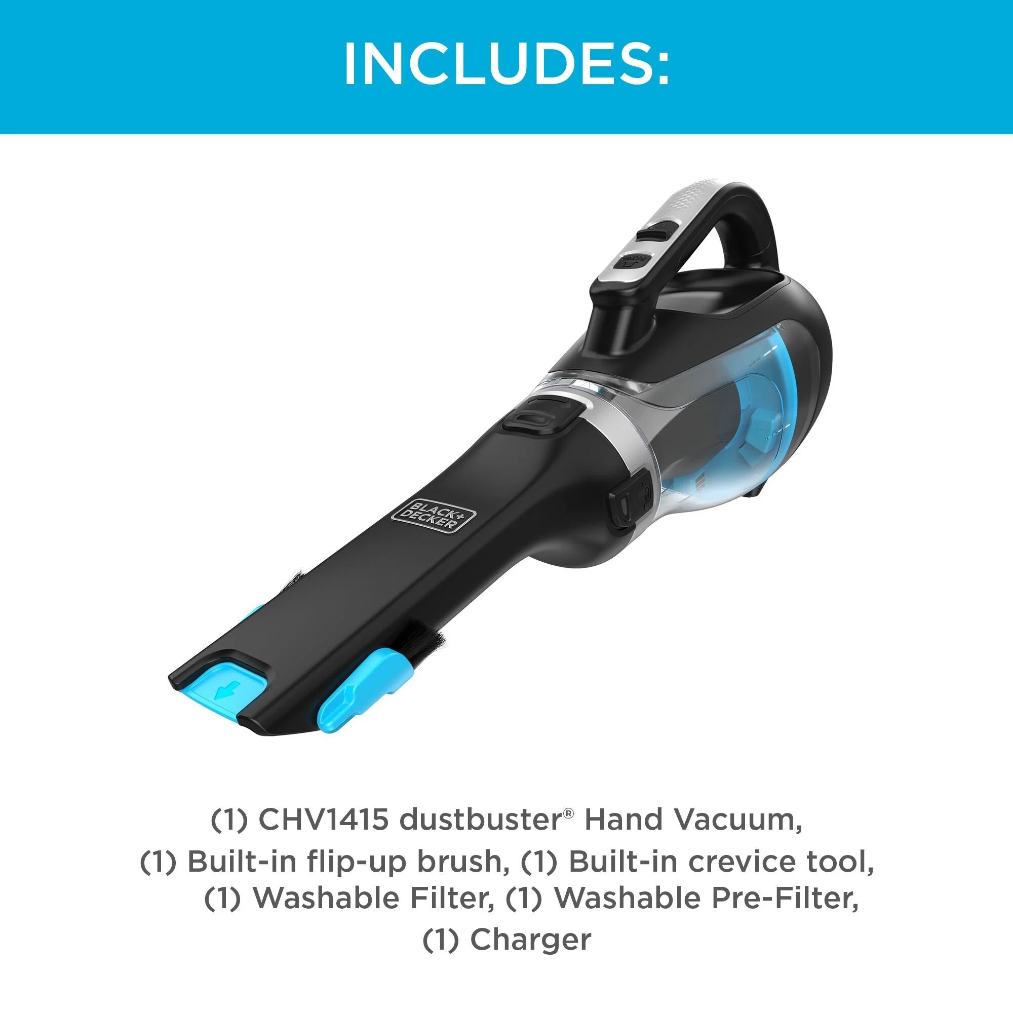 Black+Decker Swivel Dustbuster Handheld Vacuum J78263