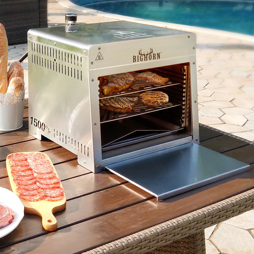 Portable Stainless Steel Propane Gas Grill C260