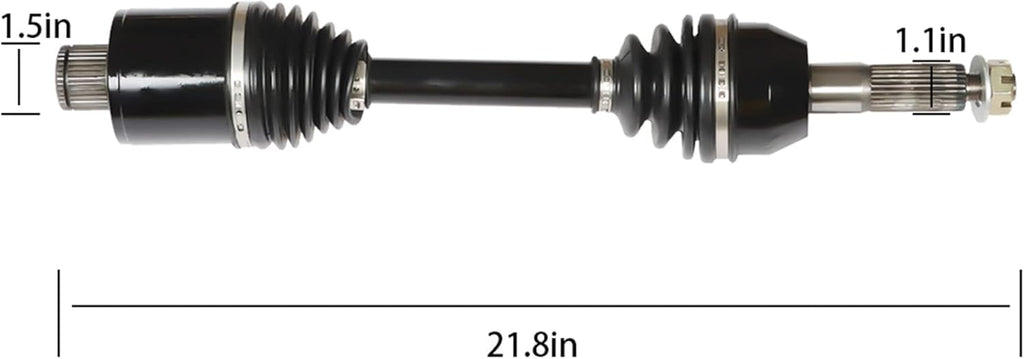 Rear Left/Right CV Axle Drive Shaft Pack of 2 B308625