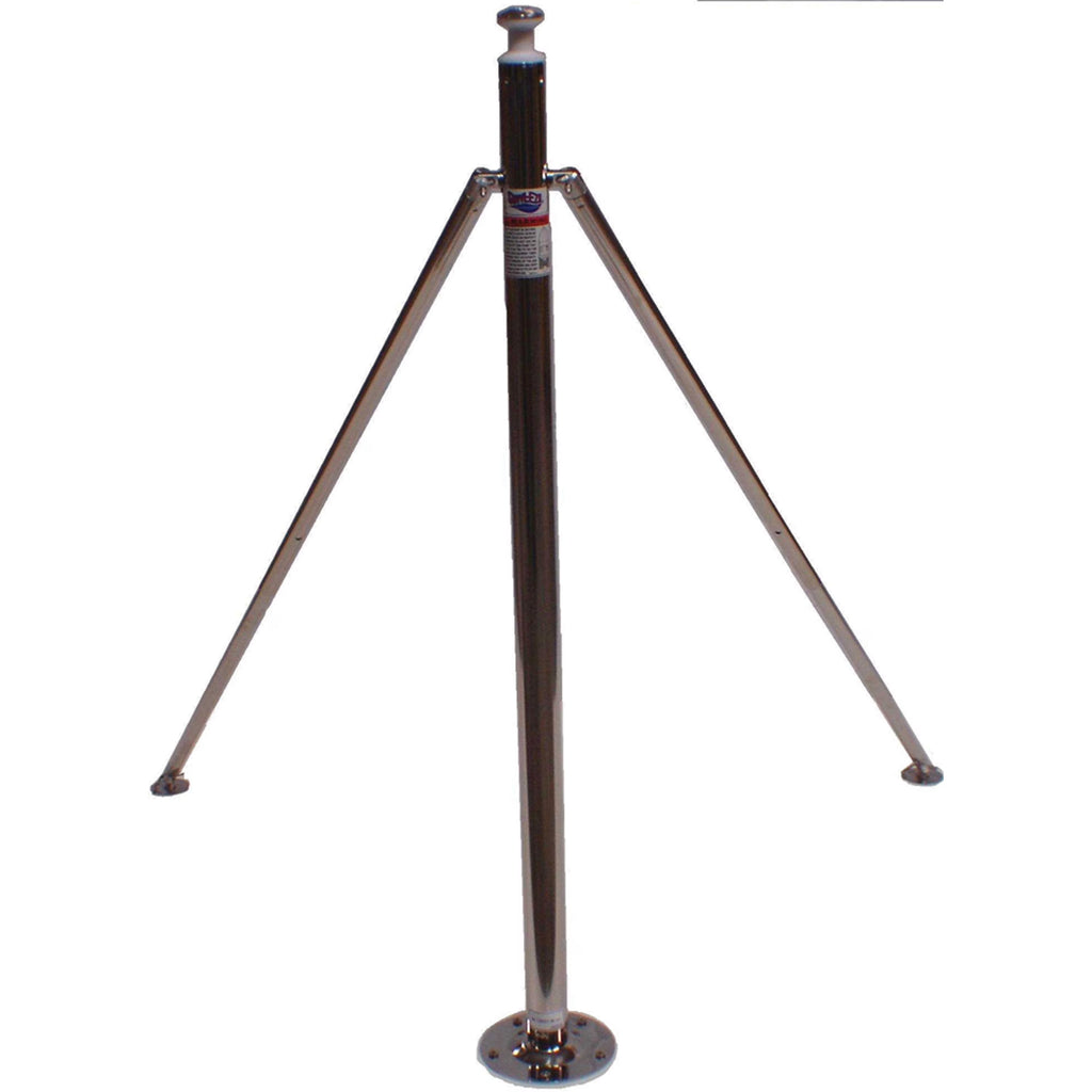 Stainless Steel Ski Pylon, 34" to 58" Adjustable Height D523401