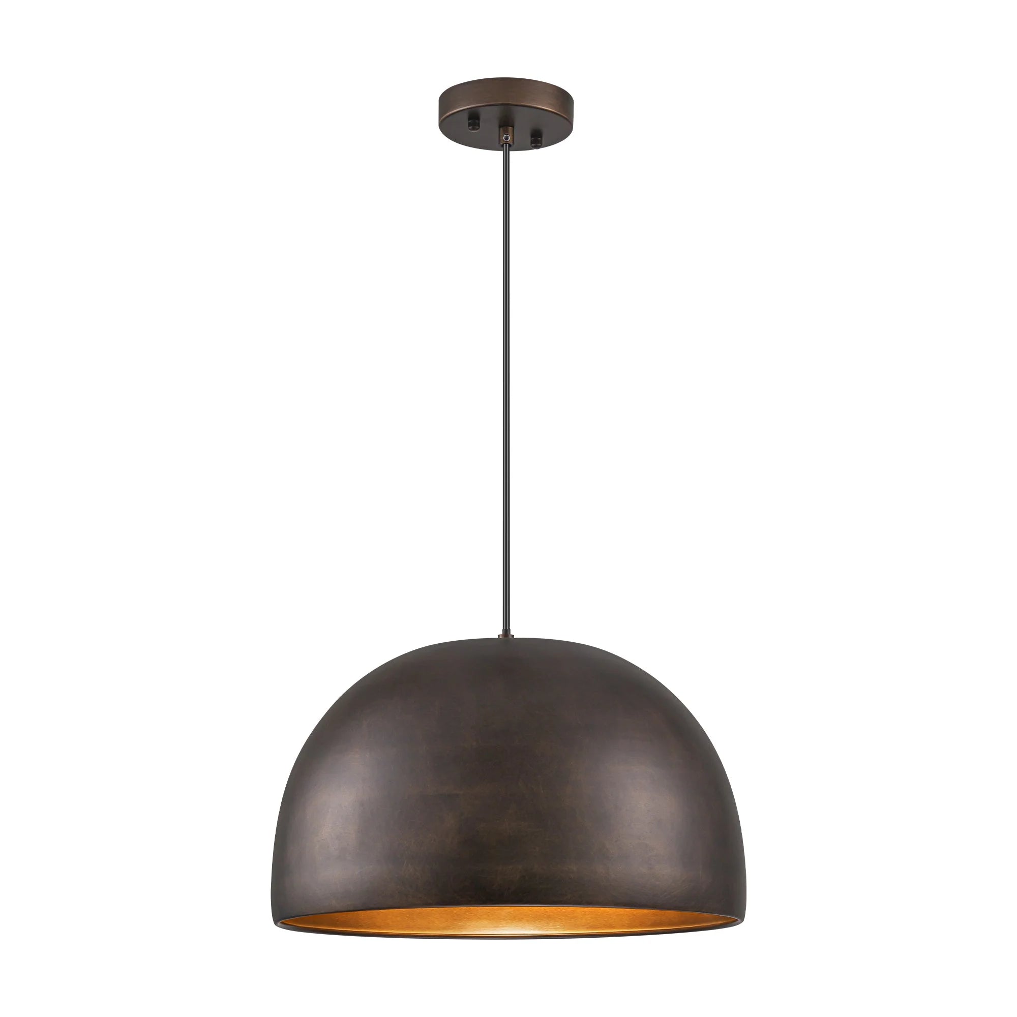 1-Light Dimmable Dome Kitchen Island Pendant C619250
