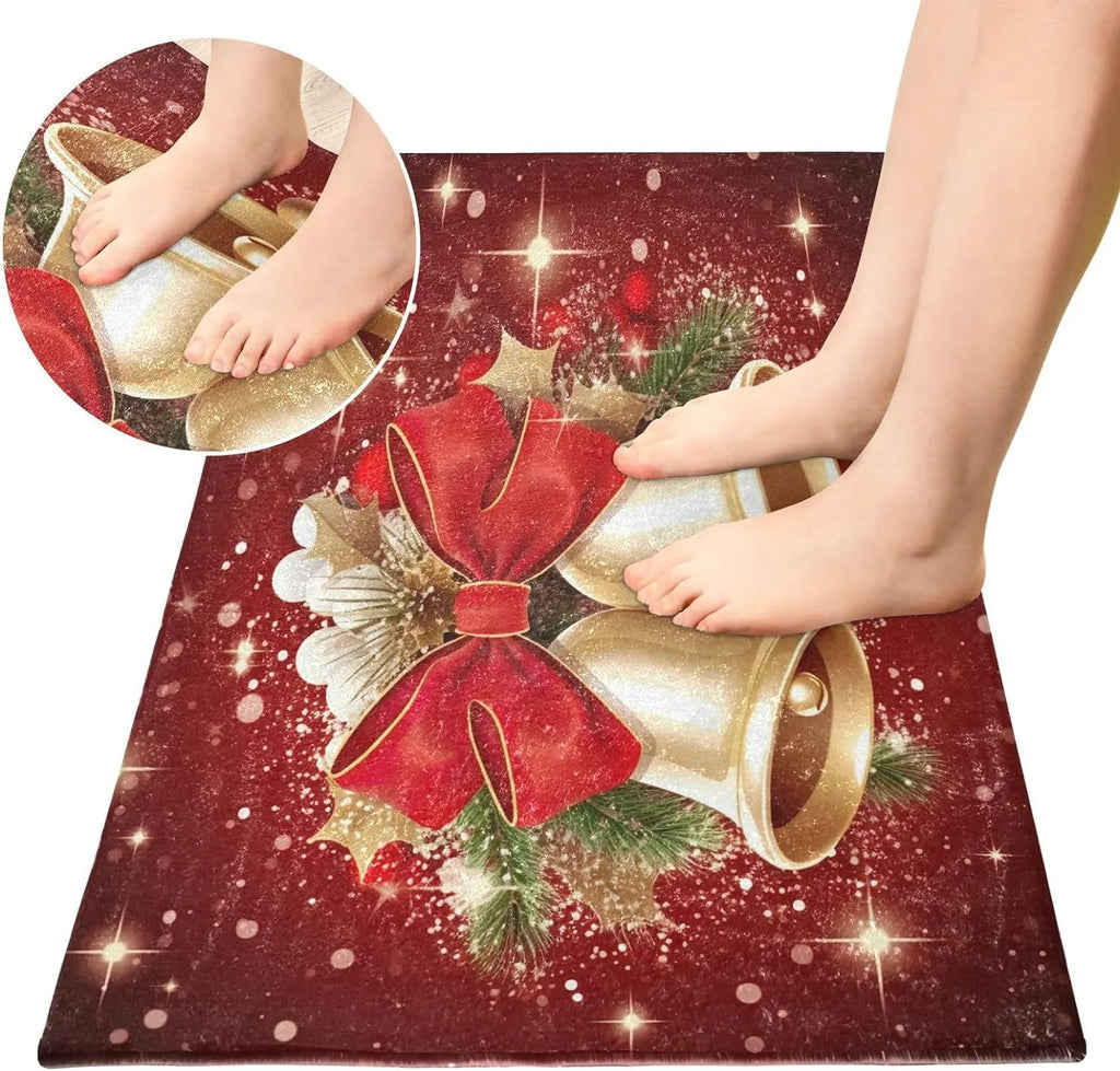 Non Slip Quick Dry Shaggy Bath Mat 39x20 in M678108