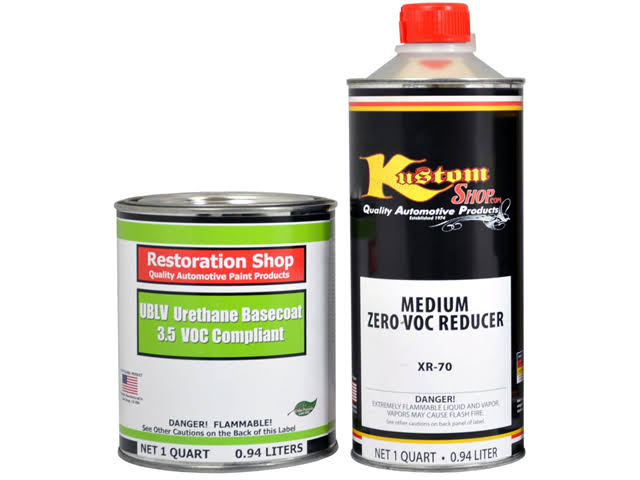 Viper Yellow Urethane Basecoat Car Paint Kit Y124