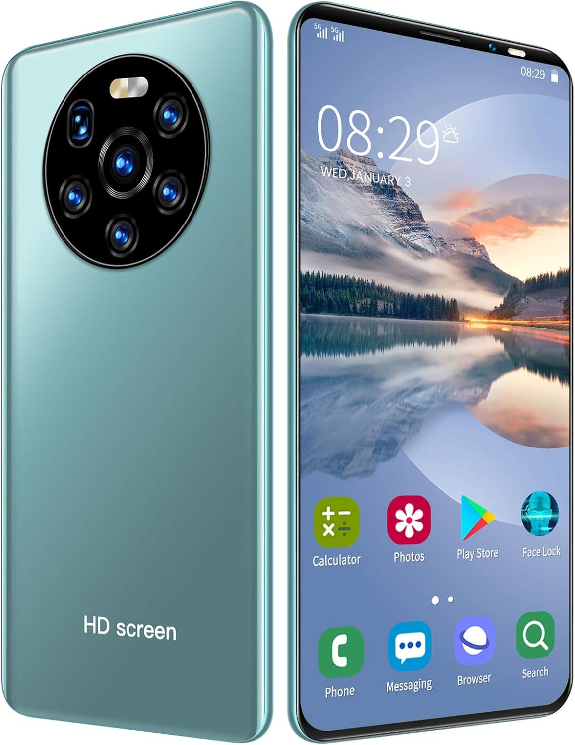 Gold 5.45in Unlocked Smartphone J213944