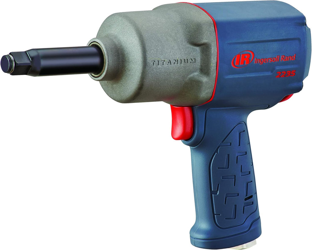 1/2" Drive Air Impact Wrench, Titanium Hammer Case, Gray E608399