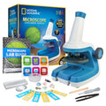 Kids Microscope with Blank and Prepared Slides, Rock & Mineral Specimens E524617