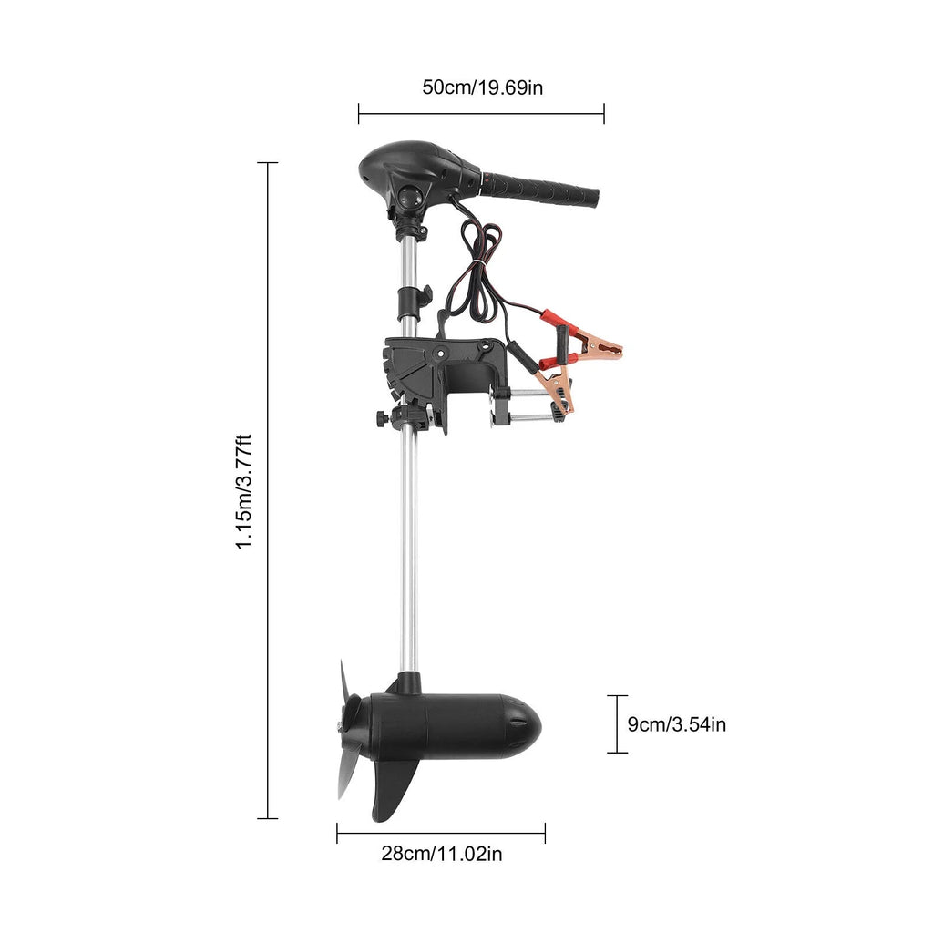 12V 60LB Electric Trolling Motor with LED Display K46595