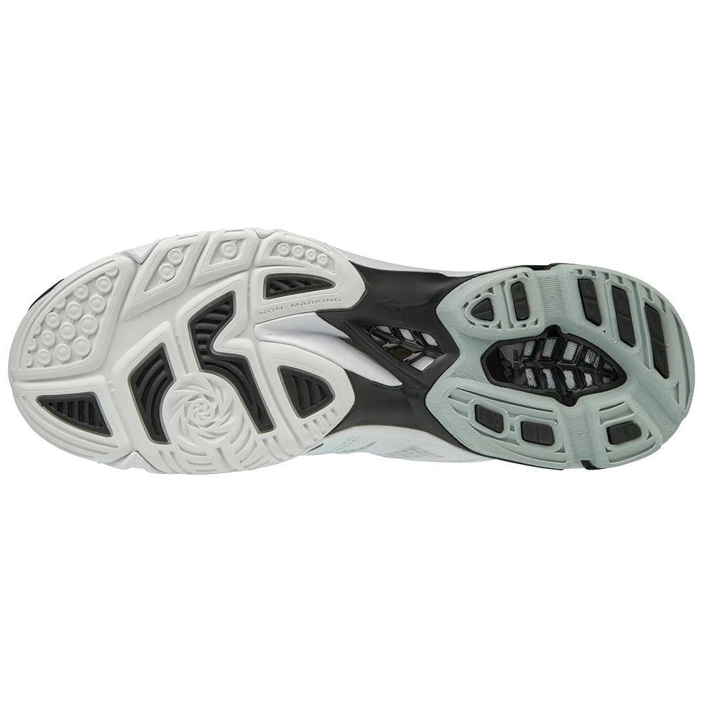 White/Black 12 Mizuno Wave Lightning Z5 Mid M27438