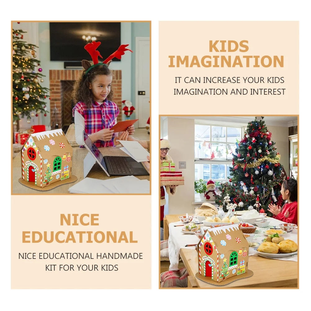 Christmas Cookie Lighted Gingerbread Dining Table Centerpieces DIY Puzzle A41897