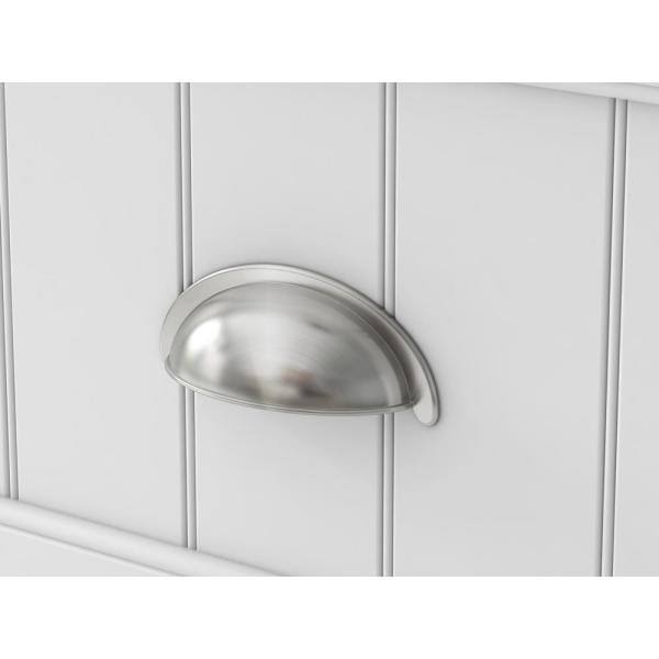 White Bathroom Linen Storage Cabinet S8222