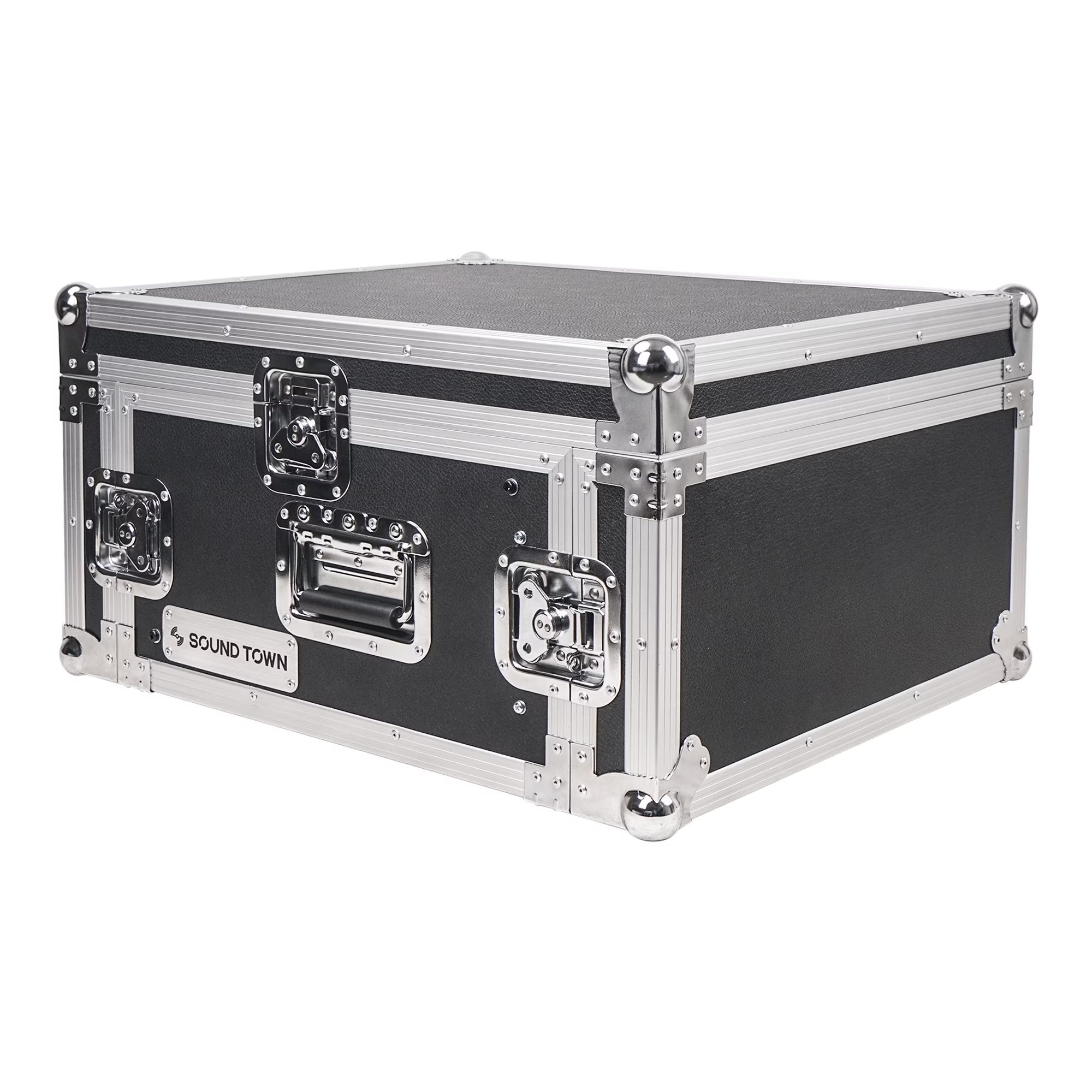 4U PA Rack Case with 11U Slant Mixer Top, 20.2 Rackable Depth M31385