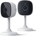 2 Pack Wi-Fi Smart Indoor Camera with 2-Way Audio and Night Vision O8257