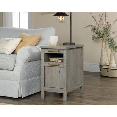 Mystic Oak End Table with Storage A913262