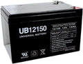 12V 15AH Replacement Battery with 12V 1Amp Charger Pack of 2 E55421