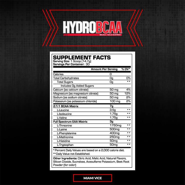 Hydrobcaa BCAA 15 oz L572