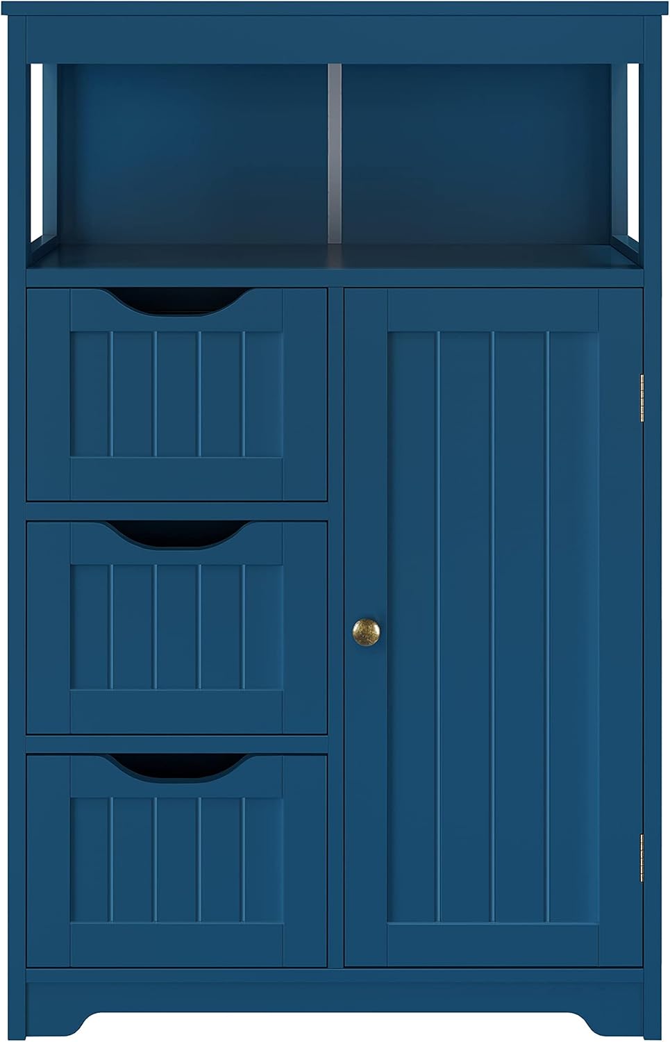 Freestanding Bathroom Organizer Cabinet with 3 Storage Tier E514810