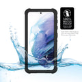 Black/Clear Waterproof Phone Case for Samsung Galaxy S21 5G P407986